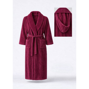 حوله تن پوش مدل آرسن arsan زرشکی  سایز 125 لارج(L)