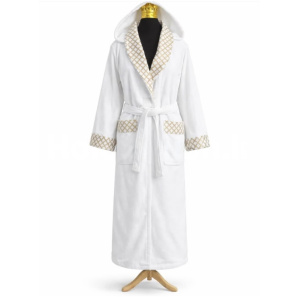 حوله تن پوش نارین ساپ narin sap گلد سفید سایز 115 مدیوم (M)