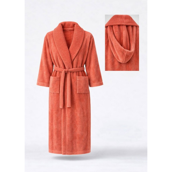 حوله تن پوش مدل آرسن arsan  نارنجی سایز 125 لارج(L)