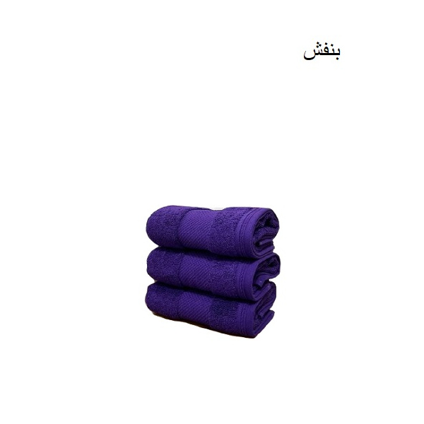 حوله استخری آذرریس تبریز مدل سافت کتان سایز 70x130 سانتی متر رنگ بنفش 